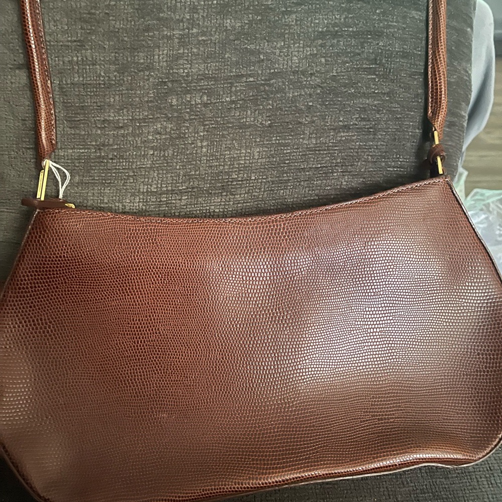 Vintage Etienne Aigner Genuine Leather Shoulder Bag - Picture 2 of 8